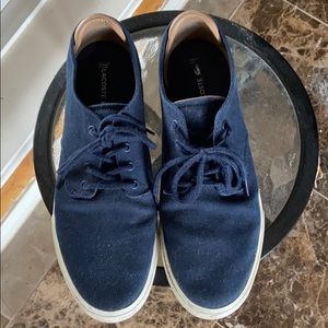 Men’s blue Lacoste sneakers Size 10